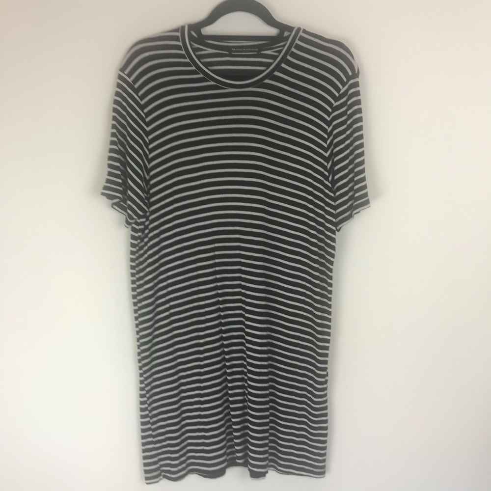 Brandy Melville Striped T-Shirt Dress One Size